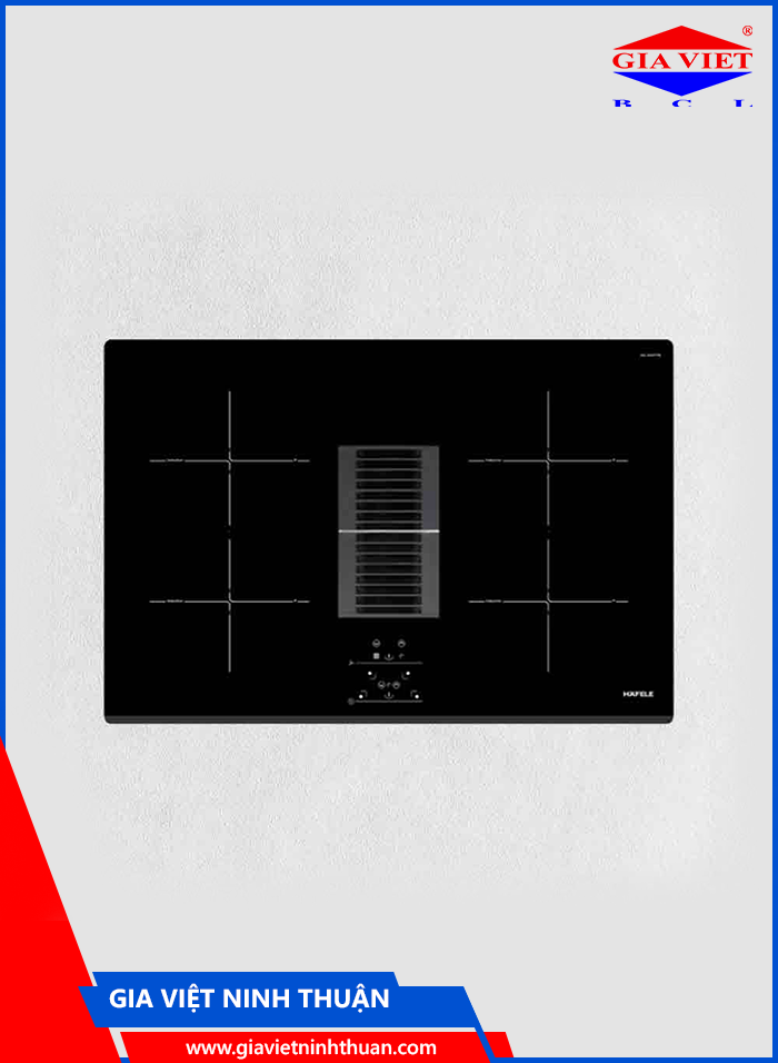 Bếp từ 4 vùng nấu kết hợp hút mùi Hafele HC-IHH77A 539.66.822