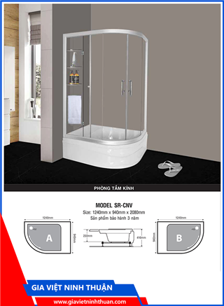 Phòng tắm kính SR-CNV