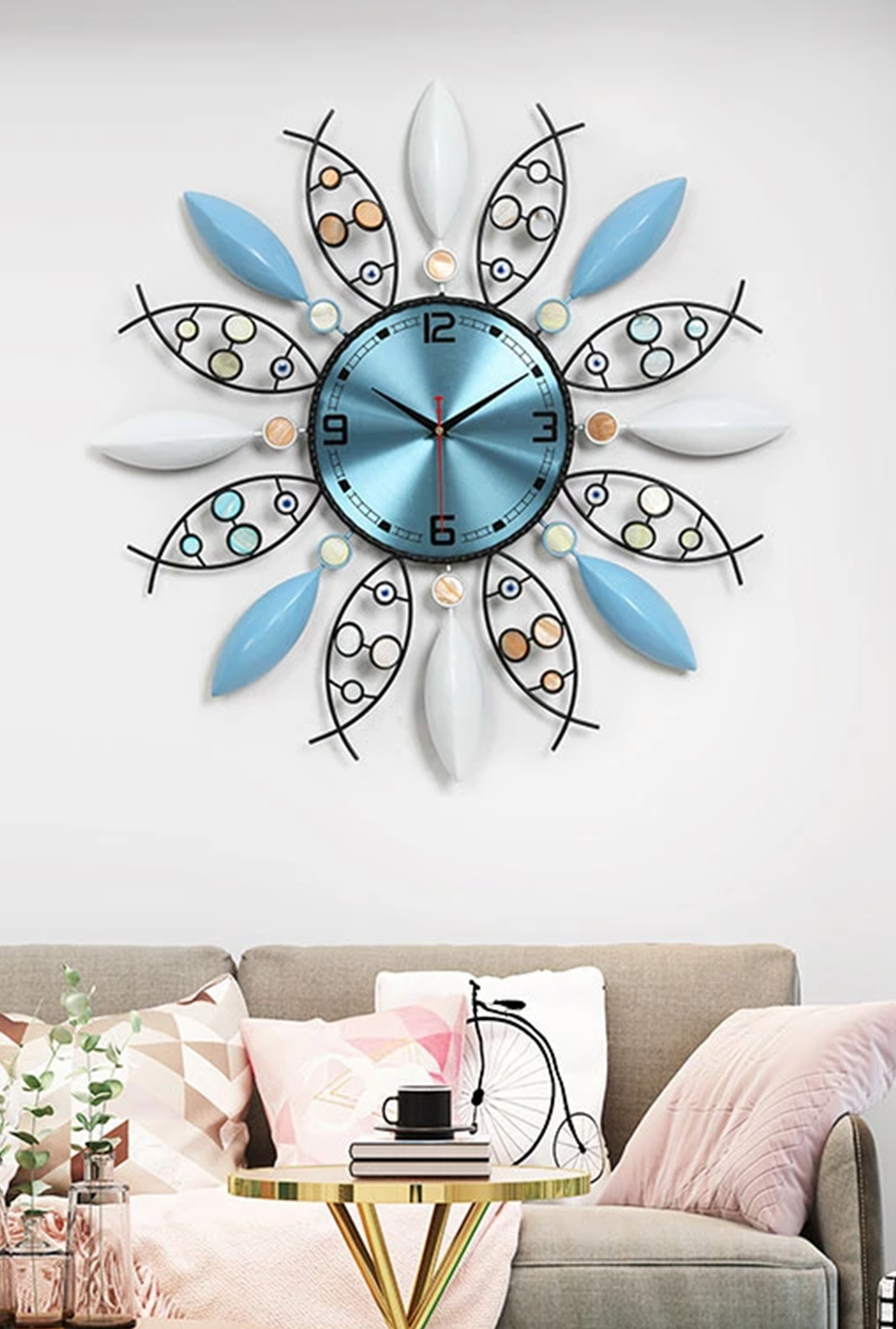 Đồng hồ treo tường cao cấp Ocean Fish