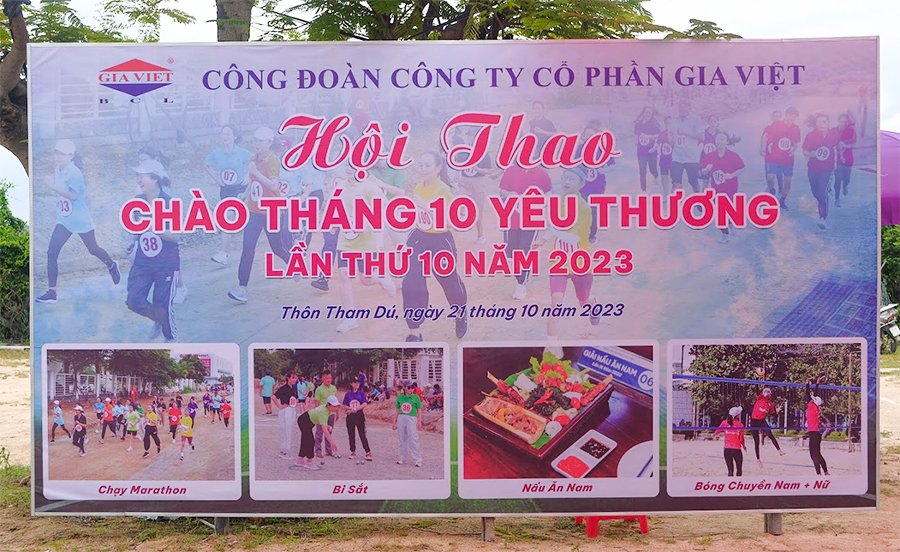 HỘI THAO - CHÀO THÁNG 10 YÊU THƯƠNG, LẦN THỨ 10 NĂM 2023