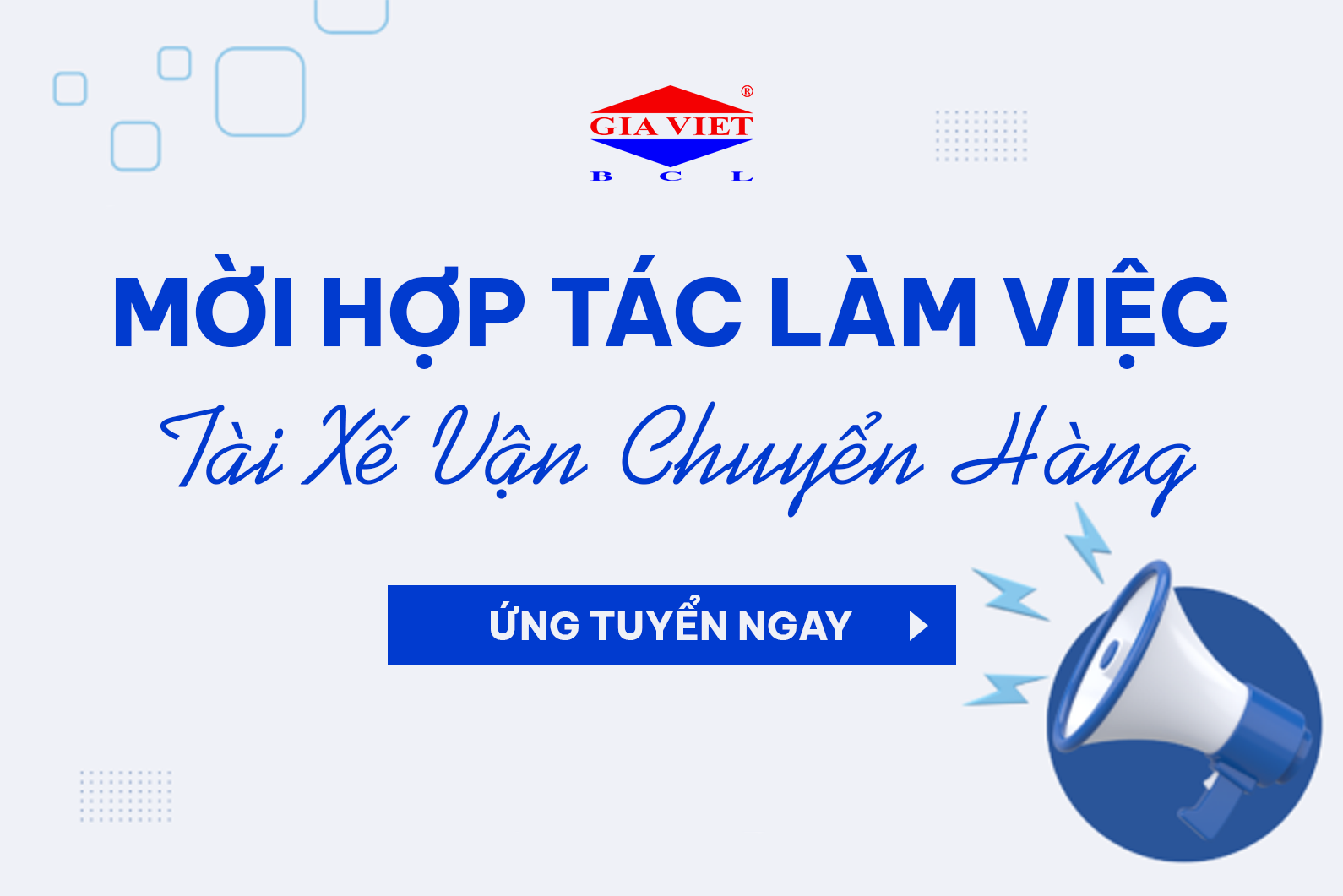 TÀI XẾ VẬN CHUYỂN HÀNG 2026