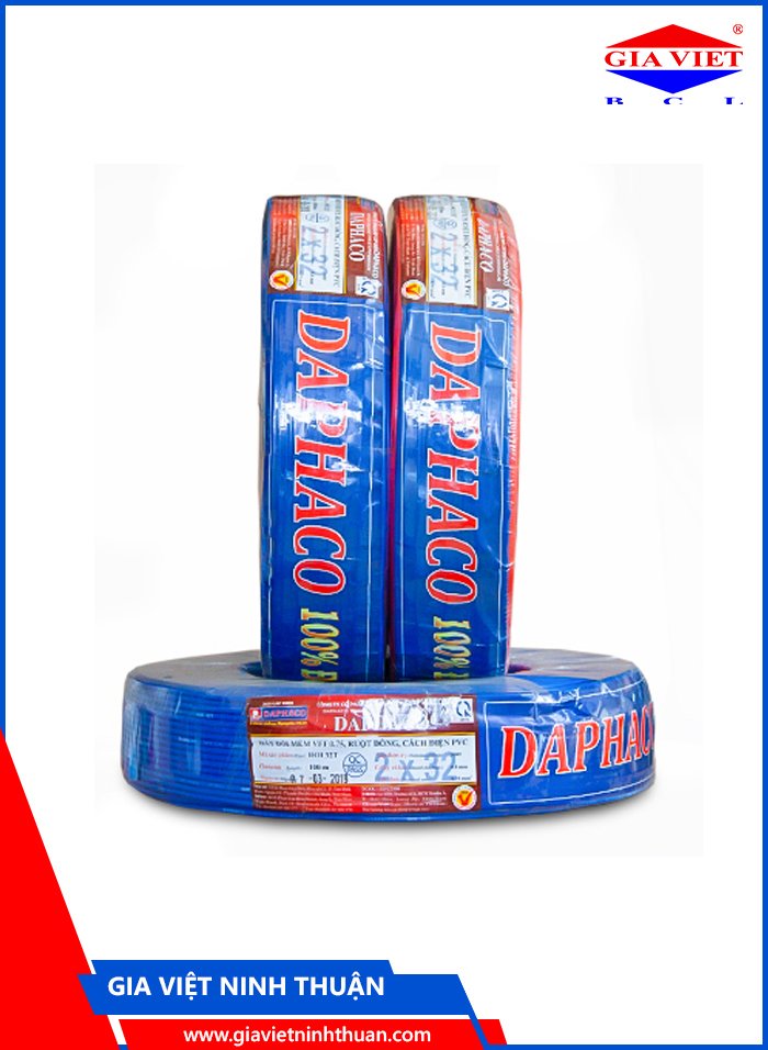 Dây đôi ruột đồng 2 x 32 Daphaco