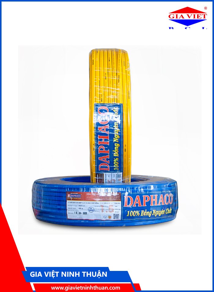 Dây cáp dẹp ruột đồng 1.5 Daphaco