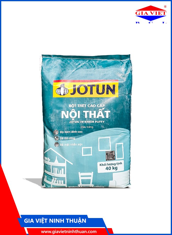 Bột trét tường nội thất Jotun